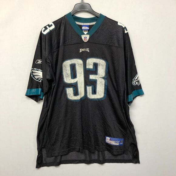 Vintage Y2K NFL Philadelphia Eagles Jevon Kearse #93 Jersey Size XXL 2XL M165 26 - Picture 1 of 14